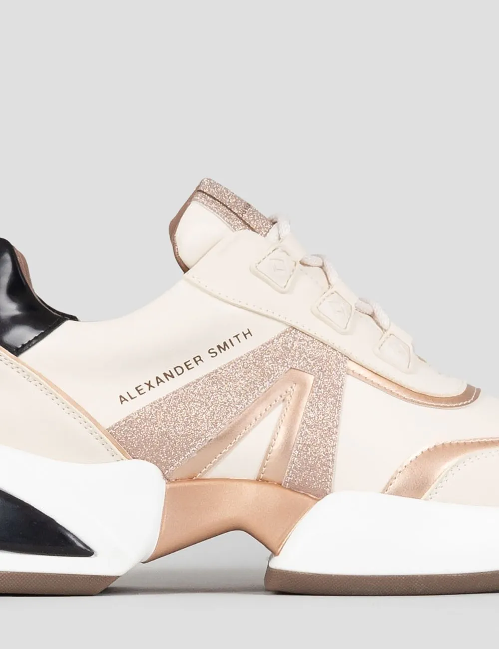 Alexander Smith     SNEAKERS MARBLE IVORY COPPER