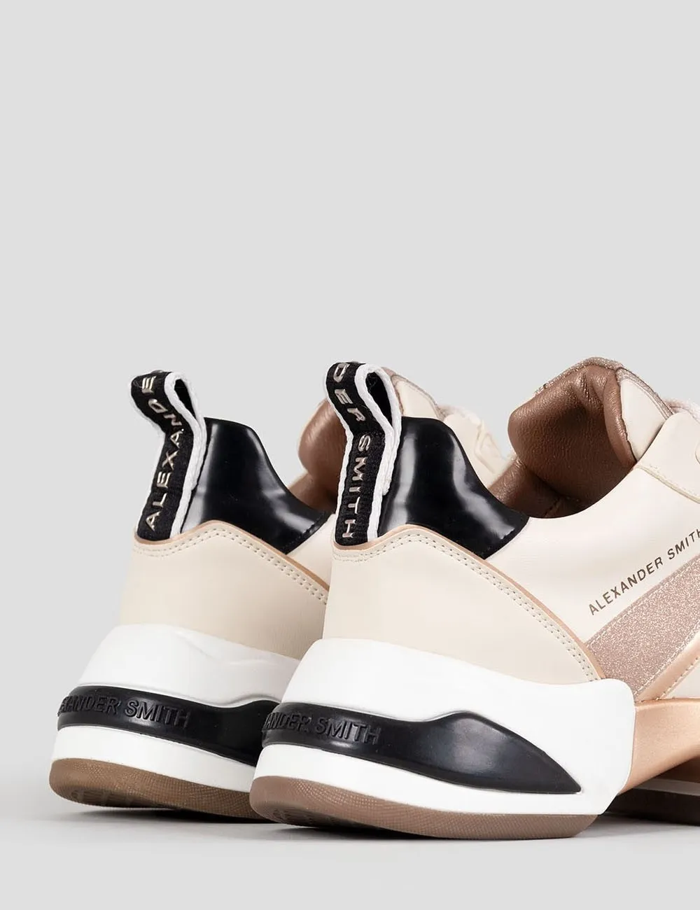 Alexander Smith     SNEAKERS MARBLE IVORY COPPER