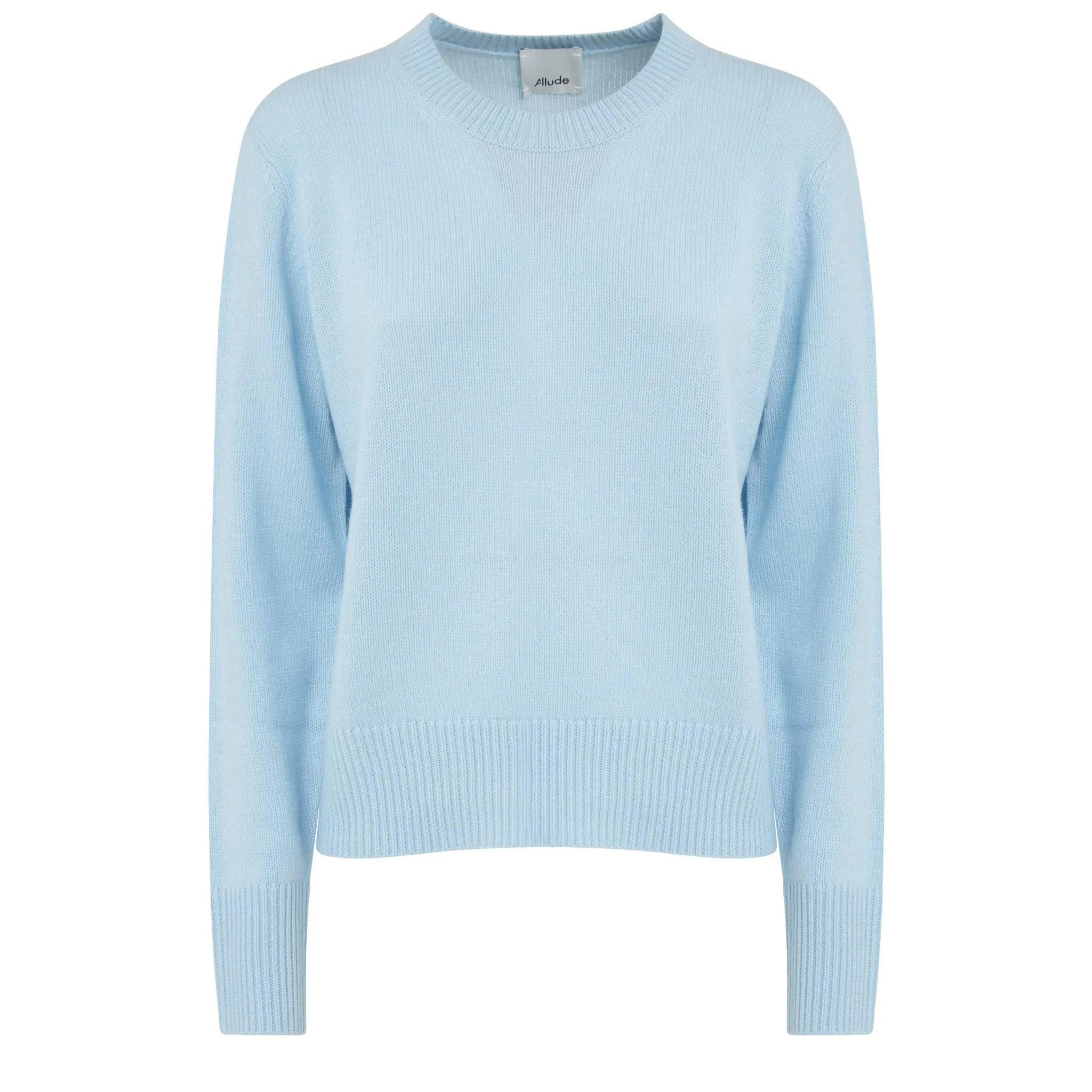 ALLUDE  Maglia in cashmere azzurra