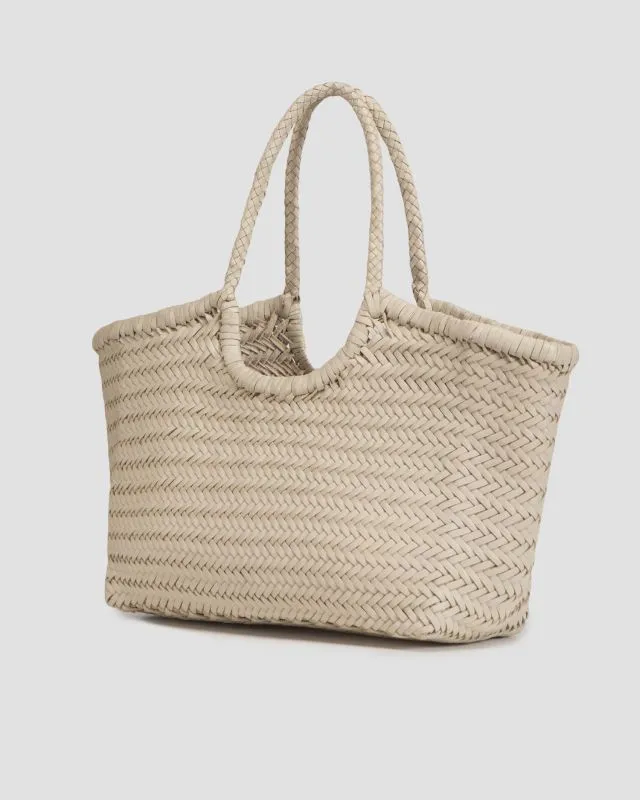Borsa intrecciata in pelle Dragon Diffusion Nantucket Basket Big