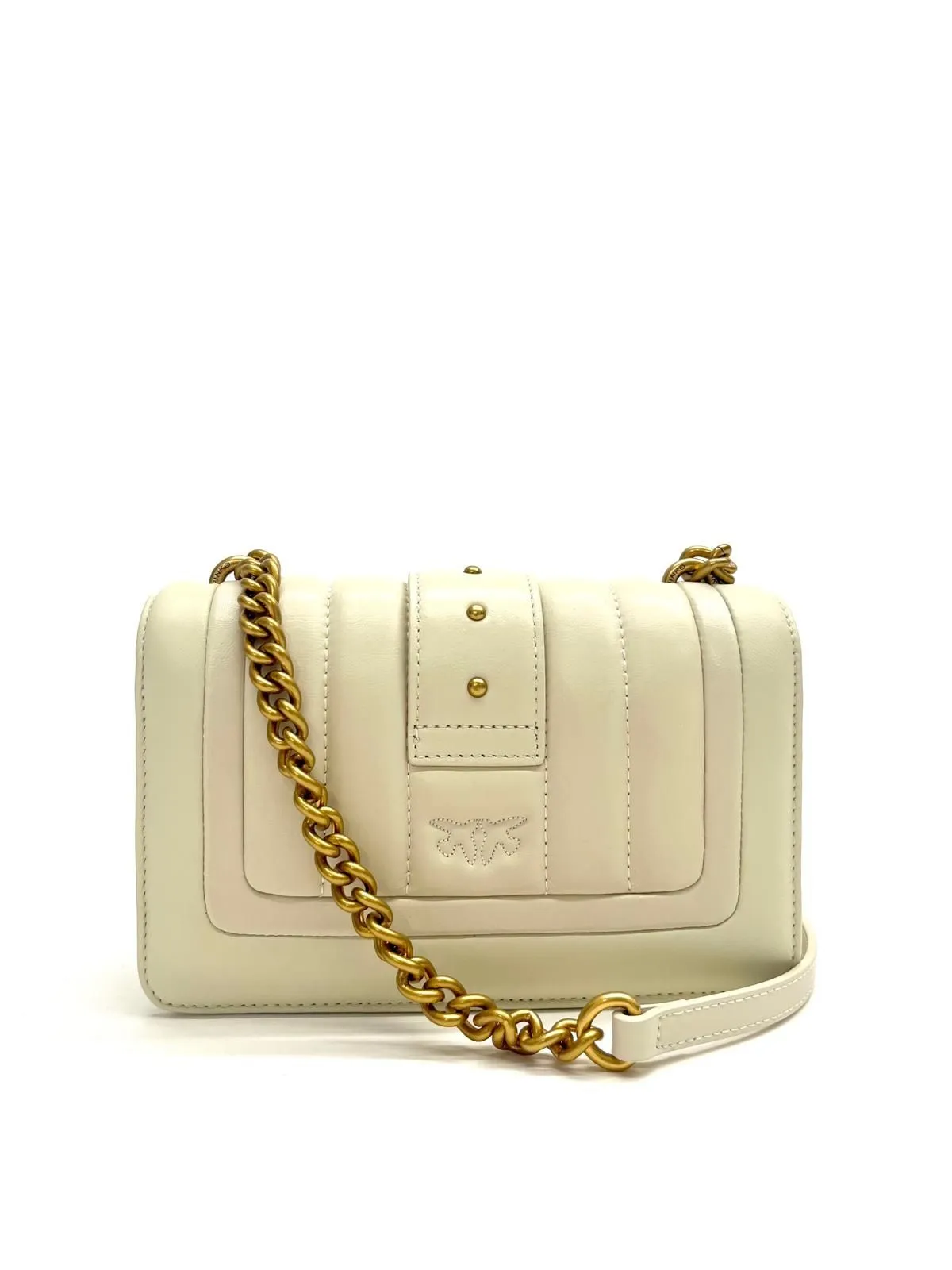 BORSA "LOVE ONE MINI" PANNA IN PELLE