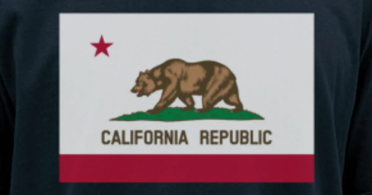 'California' Maglietta uomo 
