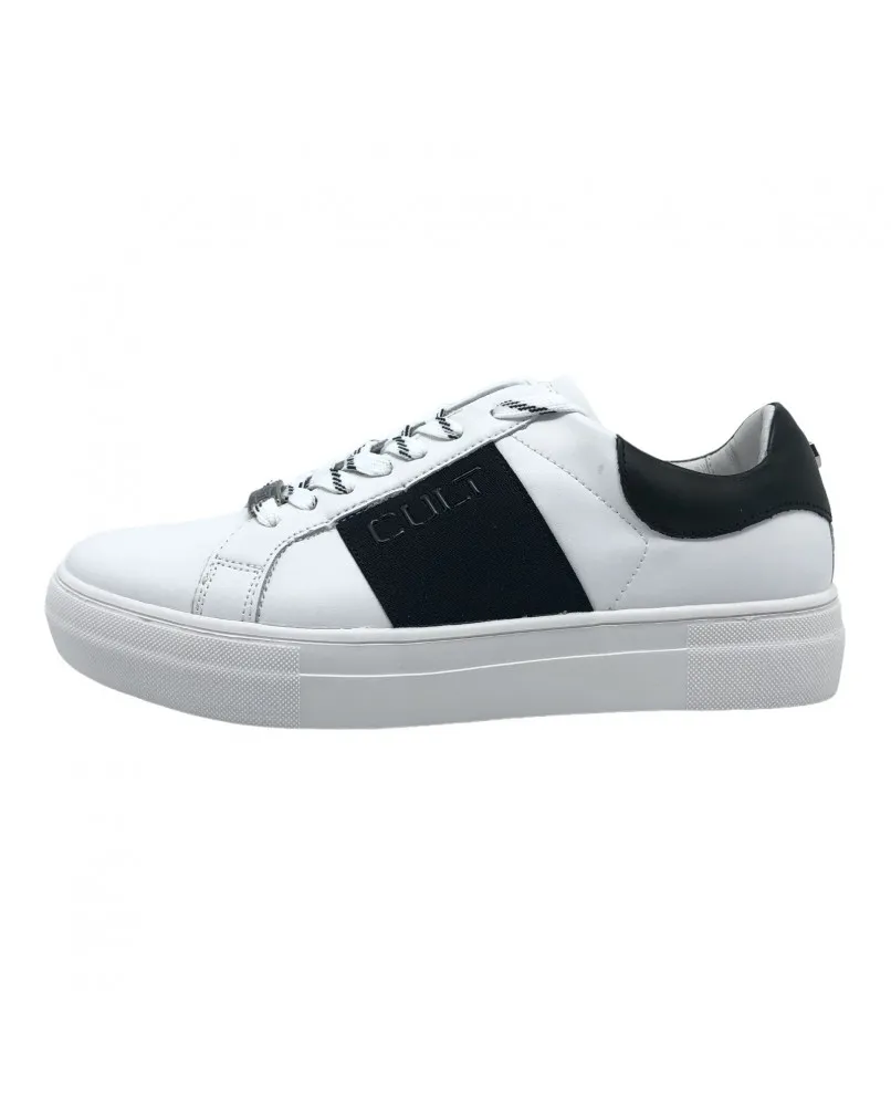 CULT LEMMY 3637 LOW sneakers scarpe uomo casual bianco pelle