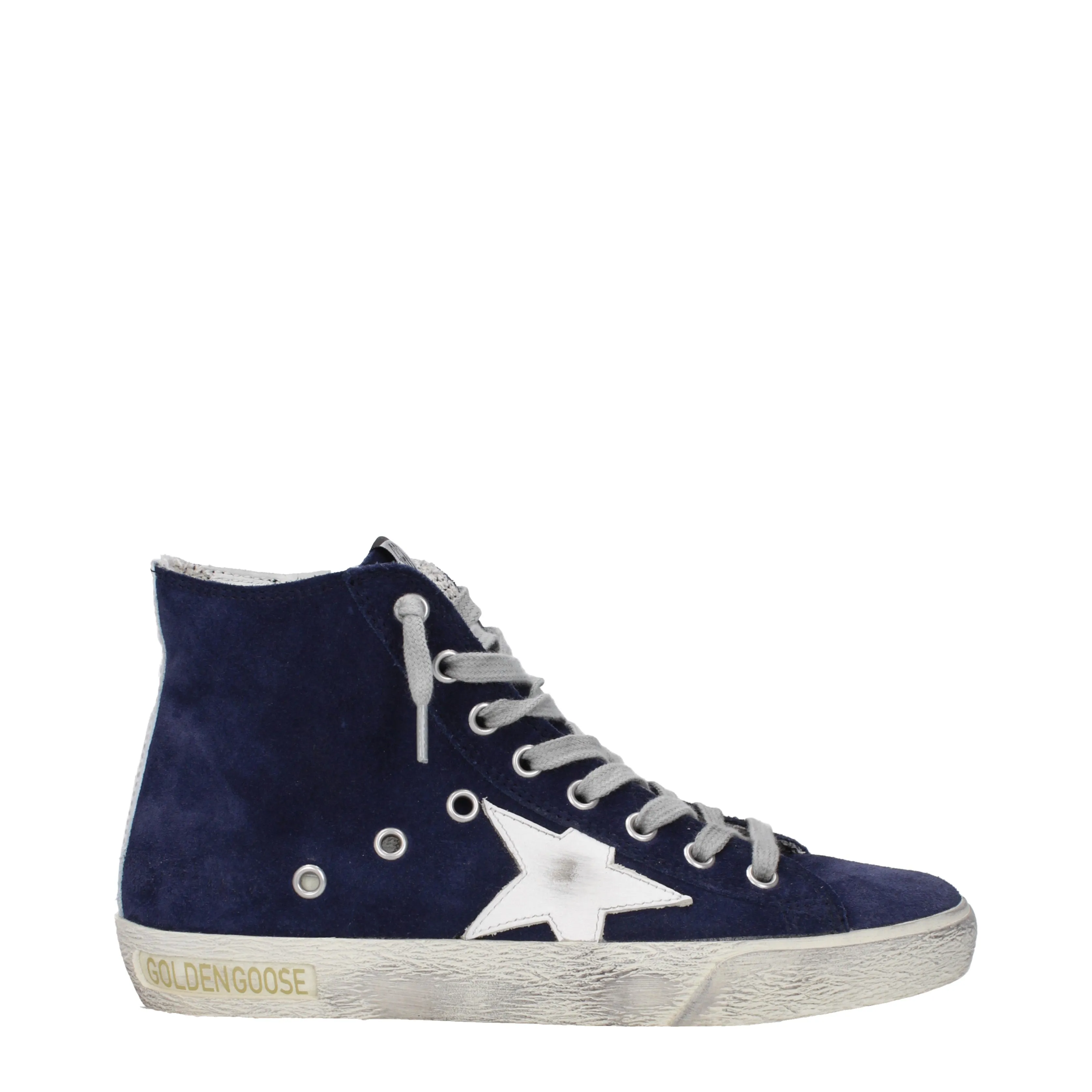 Golden Goose Sneakers Francy Donna Camoscio Blu/Blu Notte