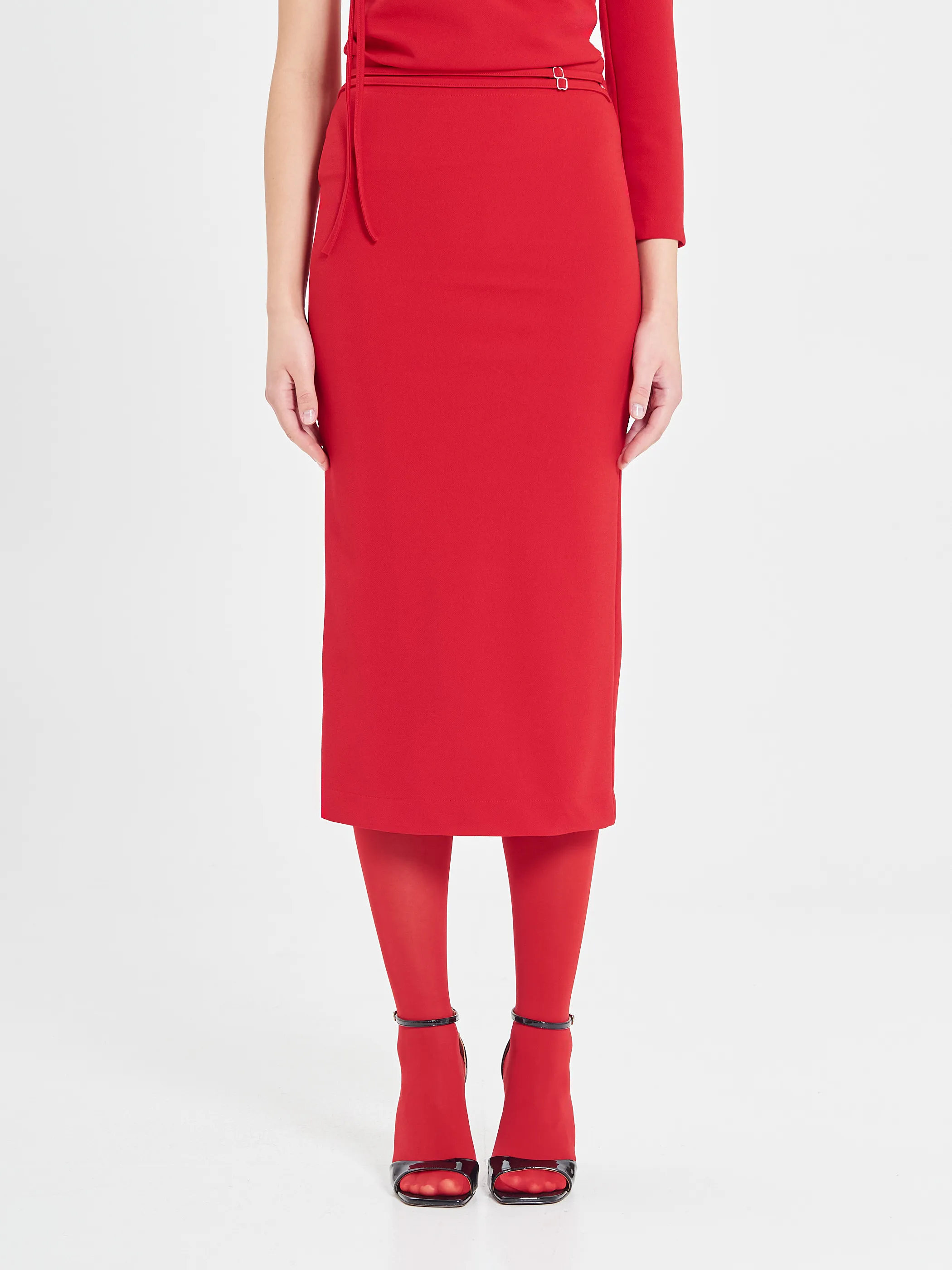      Gonna Midi Total Rouge     