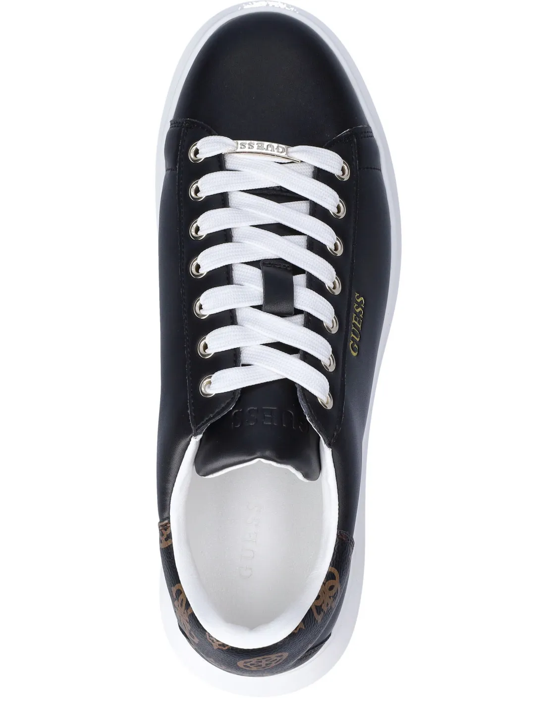 Guess donna sneakers blk-brown