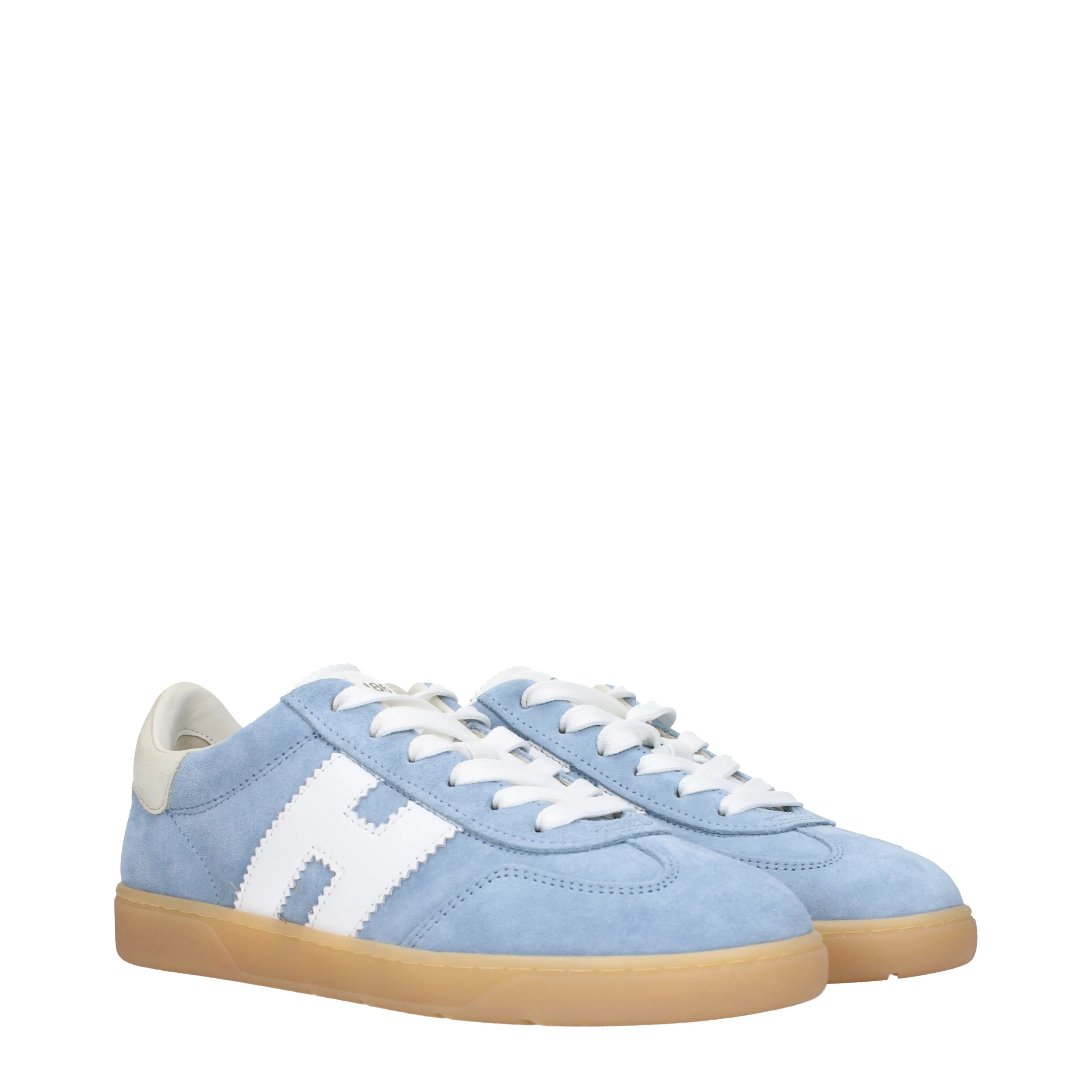 Hogan Sneakers Cool Donna Camoscio Celeste