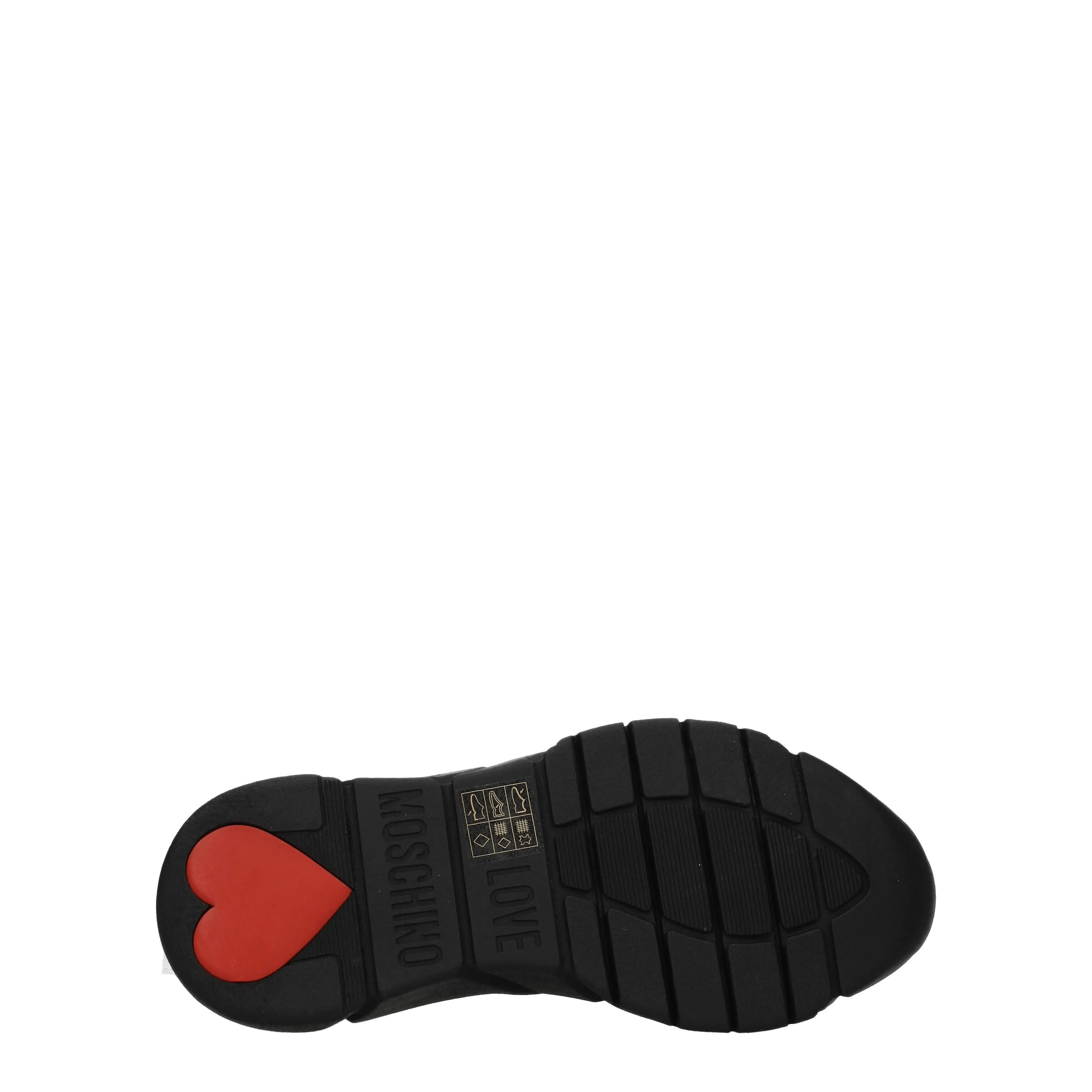 Love Moschino Sneakers Donna Tessuto Nero/Bianco Sporco