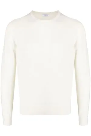 MALO Abbigliamento,Maglieria Maglia in cashmere bianco crema 