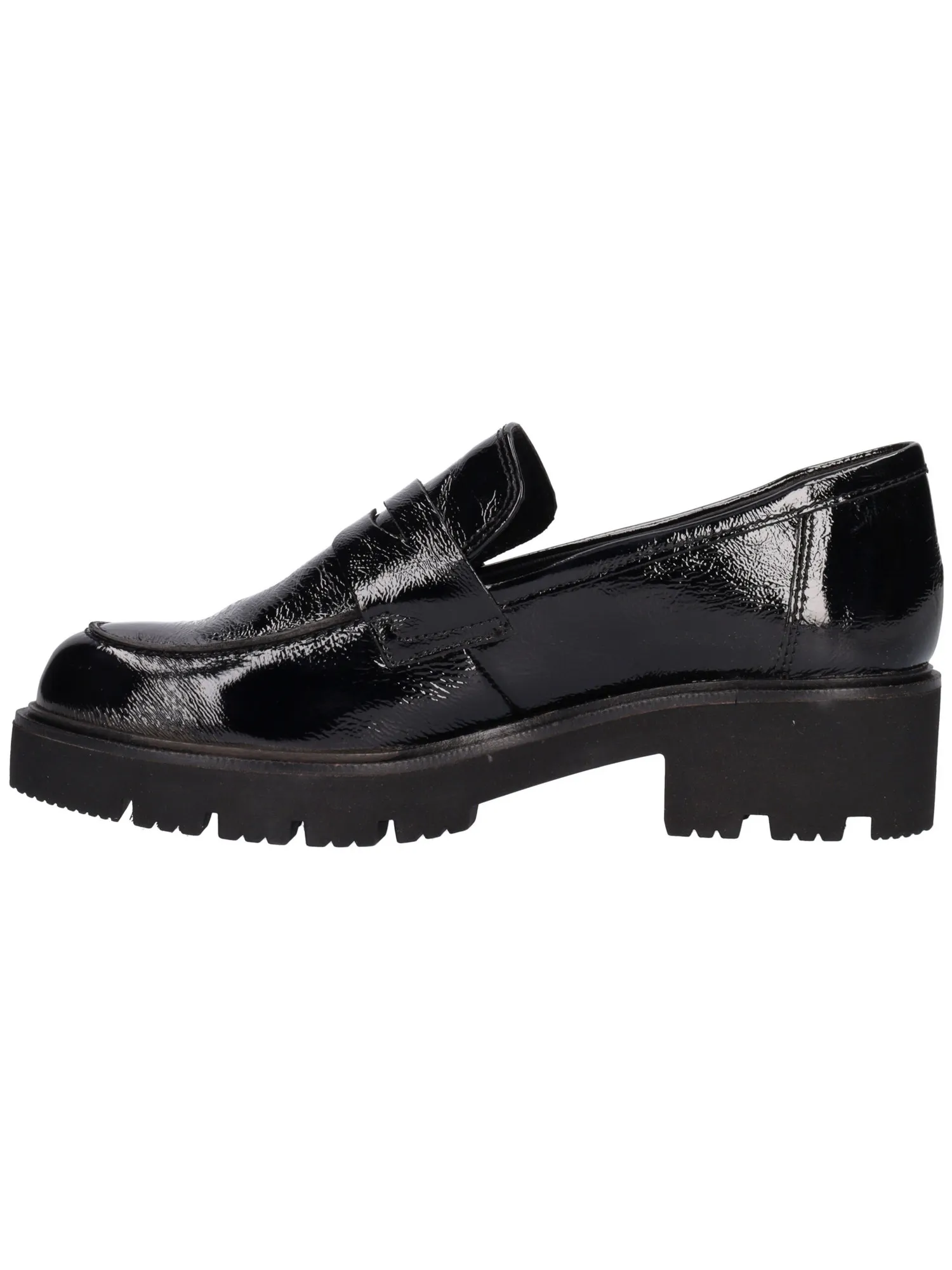 Mocassino tacco basso Valleverde da donna nero