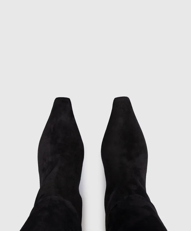 NEOUS Stivali in pelle nera 00449B01RAMI