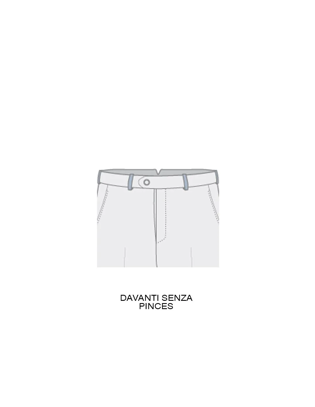 Pantalone classici in tessuto Lino Beige P/ E