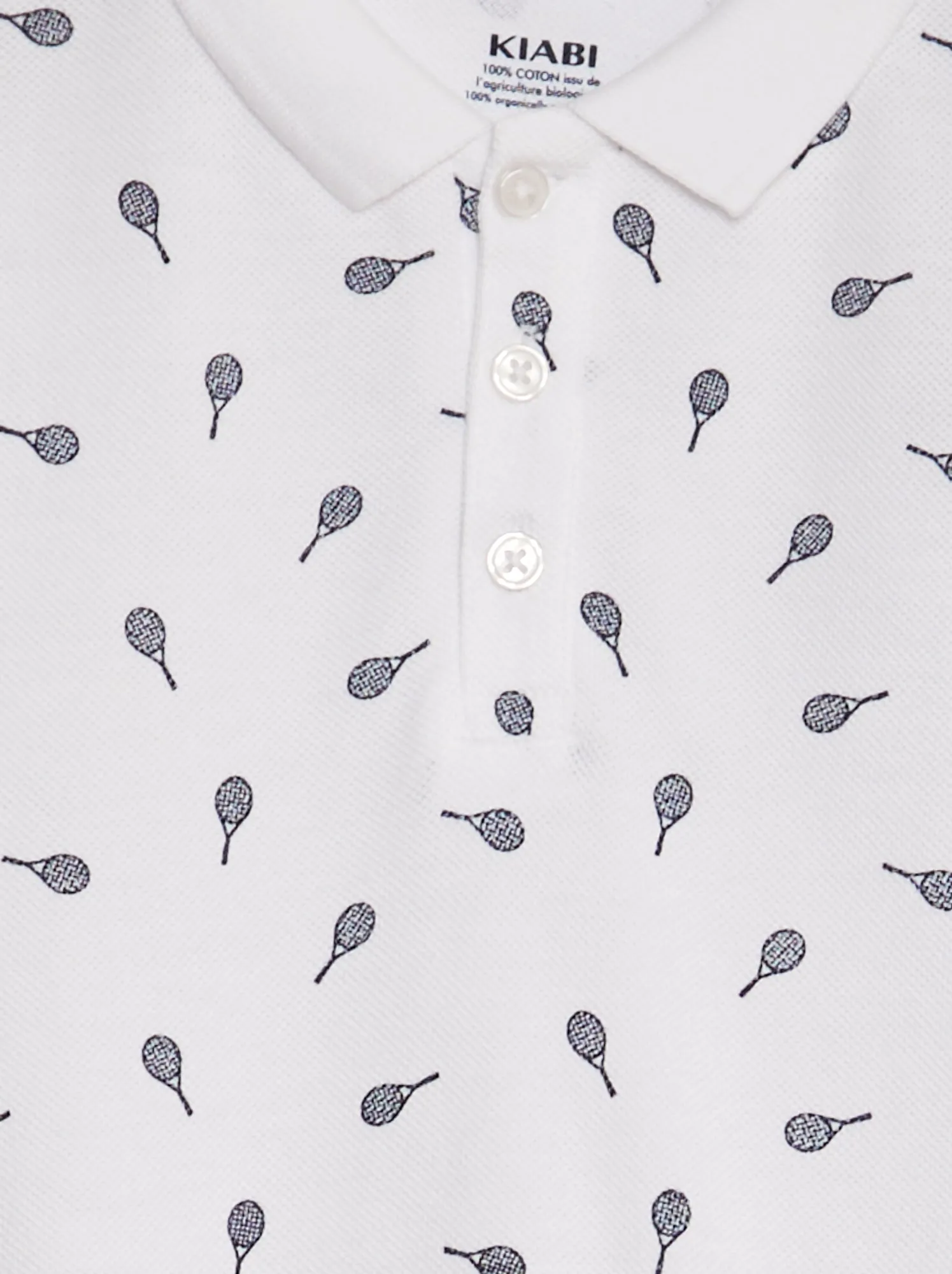Polo a righe - BIANCO