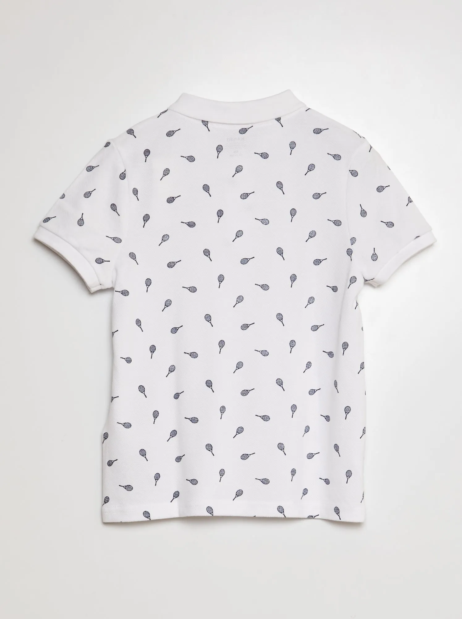 Polo a righe - BIANCO