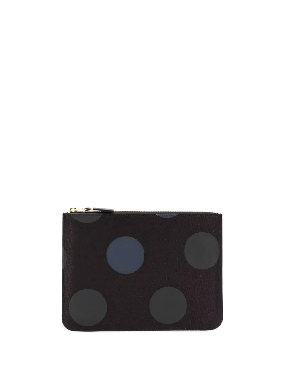 Portafoglio a pois con zip