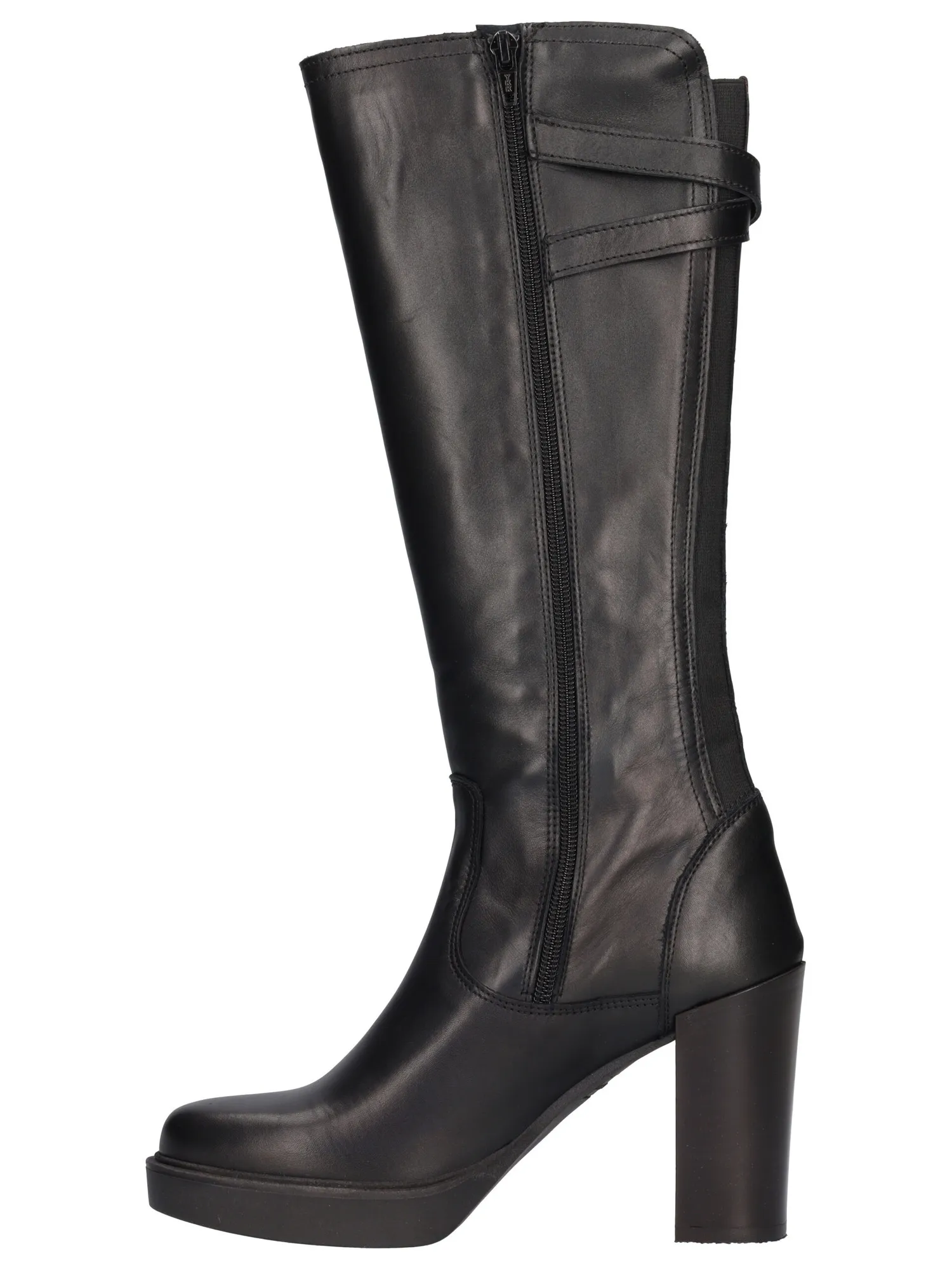 Stivale tacco largo Liviana da donna nero