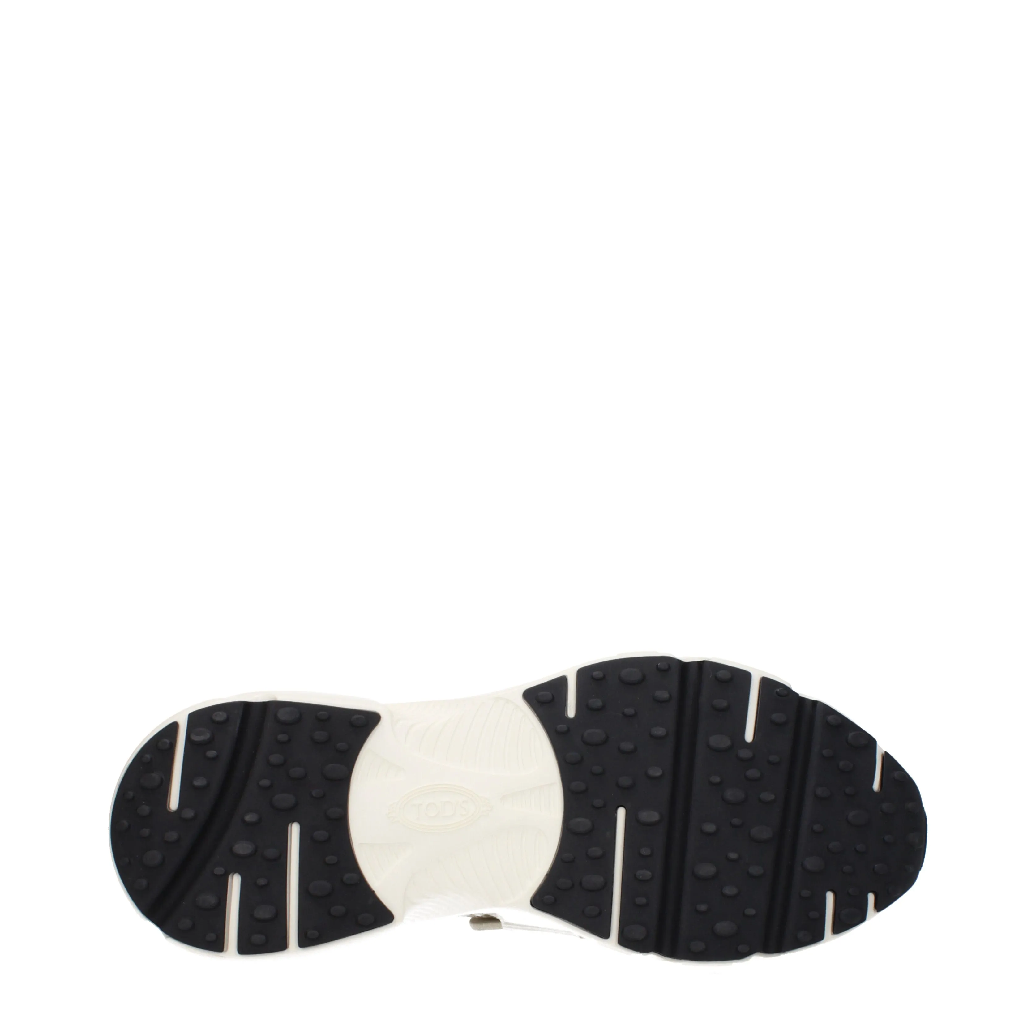 Tod's Sneakers Donna Tessuto Bianco/Argento
