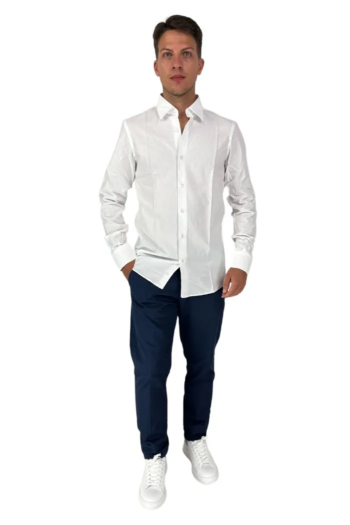 Vipa Camiceria camicia in cotone con microlavorazioni Manuela-130